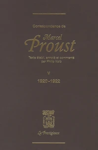 Correspondance de Marcel Proust
