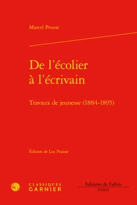 De l'écolier à l'écrivain