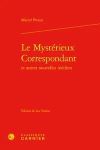Le Mystérieux Correspondant