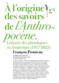 A l'origine des savoirs de l'Anthropocène