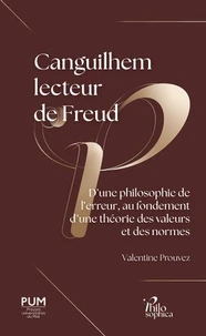 Canguilhem lecteur de Freud