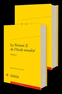 La Version Z de l'Ovide moralisé
