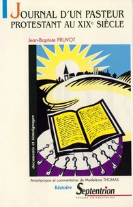 Journal D'Un Pasteur Protestant Au Xixe Siecle