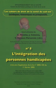 L'intégration des personnes handicapées