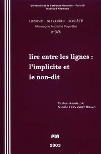 L'implicite et le non-dit