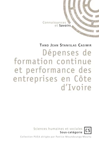 Dépenses de formation continue et performance des entreprises en Côte d'Ivoire