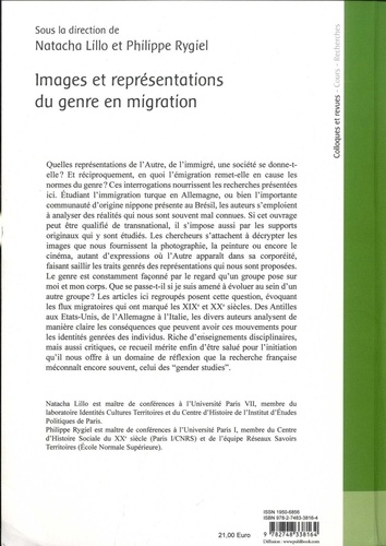 Images et représentations du genre en migration (mondes atlantiques XIXe-XXe siècles)