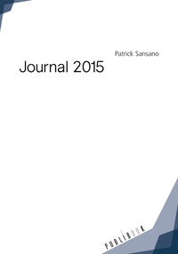 Patrick Sansano - Journal 2015.