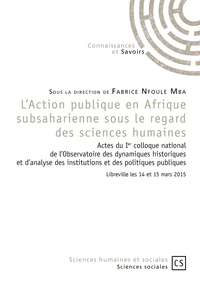 L'action publique en Afrique subsaharienne sous le regard des sciences humaines