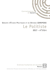 Le politiste N° 3-4/2017