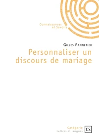 Personnaliser un discours de mariage