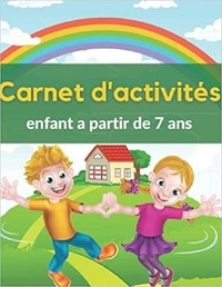 Publishi Independant - Carnet d'activités enfant A partir de 7 ans - Mots mêlés | coloriages | labyrinthes | Sudoku.