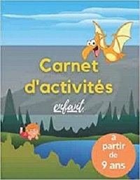 Publishi Independant - Carnet d'activités enfant A partir de 9 ans - Mots mêlés | coloriages | labyrinthes | Sudoku.
