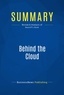 Publishing Businessnews - Summary: Behind the Cloud - Review and Analysis of Benioff's Book.