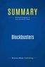Publishing Businessnews - Summary: Blockbusters - Review and Analysis of Lynn and Reilly's Book.