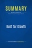 Publishing Businessnews - Summary: Built for Growth - Review and Analysis of Rubinfeld and Hemingway's Book.