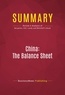 Publishing Businessnews - Summary: China: The Balance Sheet - Review and Analysis of Bergsten, Gill, Lardy and Mitchell's Book.