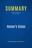 Publishing Businessnews - Summary: Hoover's Vision - Review and Analysis of Hoover's Book.