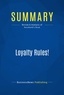 Publishing Businessnews - Summary: Loyalty Rules! - Review and Analysis of Reichheld's Book.