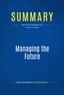 Publishing Businessnews - Summary: Managing the Future - Review and Analysis of Tucker's Book.
