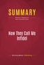 Publishing Businessnews - Summary: Now They Call Me Infidel - Review and Analysis of Nonie Darwish's Book.