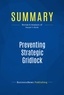 Publishing Businessnews - Summary: Preventing Strategic Gridlock - Review and Analysis of Harper's Book.
