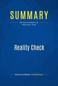 Publishing Businessnews - Summary: Reality Check - Review and Analysis of Kawasaki's Book.
