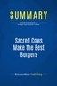 Publishing Businessnews - Summary: Sacred Cows Make the Best Burgers - Review and Analysis of Kriegel and Brandt's Book.