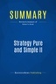 Publishing Businessnews - Summary: Strategy Pure and Simple II - Review and Analysis of Robert's Book.