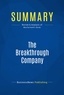 Publishing Businessnews - Summary: The Breakthrough Company - Review and Analysis of Macfarland's Book.