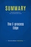 Publishing Businessnews - Summary: The E-process Edge - Review and Analysis of Keen and Mcdonald's Book.