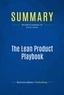 Publishing Businessnews - Summary: The Lean Product Playbook - Review and Analysis of Olsen's Book.