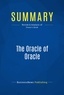 Publishing Businessnews - Summary: The Oracle of Oracle - Review and Analysis of Stone's Book.