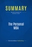 Publishing Businessnews - Summary: The Personal MBA - Review and Analysis of Kaufman's Book.