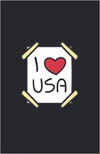 Publishing Independent - I love USA - Notebook Hardback.