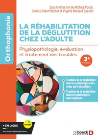 La réhabilitation de la déglutition chez l'adulte