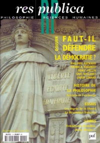 Res Publica N° 25 Juin 2001 : La science nous dit-elle la vérité ?