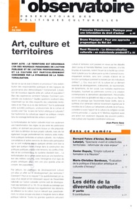 Jacques Rigaud - L'observatoire N° 30, Eté 2006 : Les défis de la diversité culturelle - 2e partie.