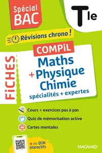 Maths + Physique chimie spécialités + expertes Tle