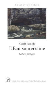 L'eau souterraine