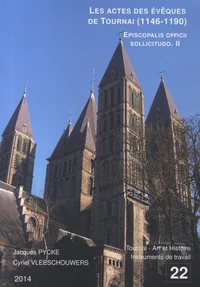 Les actes des évêques de Tournai (1146-1190)