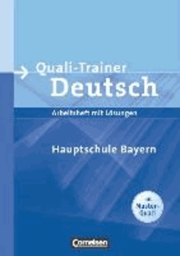 Quali-Trainer Deutsch. Neue Ausgabe. Schülerheft.