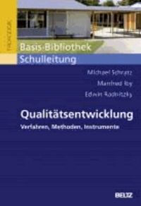 Qualitätsentwicklung - Verfahren, Methoden, Instrumente.