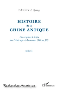 Histoire de la Chine antique
