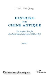 Histoire de la Chine antique