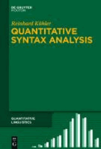 Quantitative Syntax Analysis.