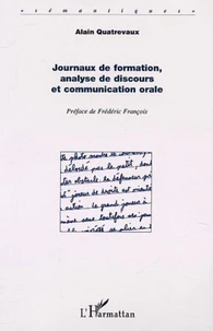 Journaux de formation, analyse de discours et communication orale