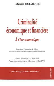 Criminalité économique et financière