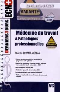Quentin Durand-Moreau - Médecine du travail & Pathologies professionnelles.