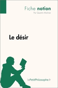 Quentin Molinier - Le désir (fiche notion) - Comprendre la philosophie.
